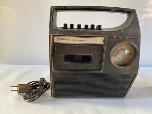 Rádio Panasonic Auto Stop Cassette Antigo No Estado