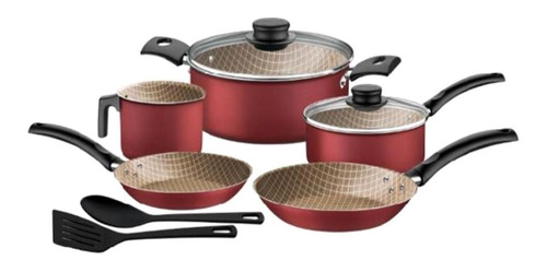 Juegos Juego Bateria Cocina Tramontina 9 Piezas LG