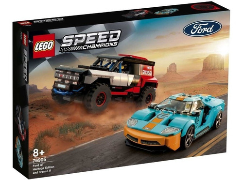 Lego Speed Champions Ford Gt Heritage Edition Y Bronco 76905