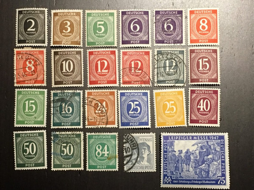 Estampillas Alemania, Oc. Aliada (1945-49) Zona Conjunta S5