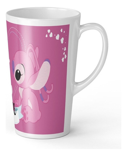 Taza Tazon Mug Lilo Y Stitch 2 - 17 Onzas Conica