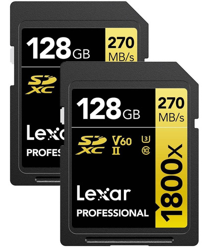 Lexar Gold Serie Professional Memoria Uh 2 U3 Sdxc 1800
