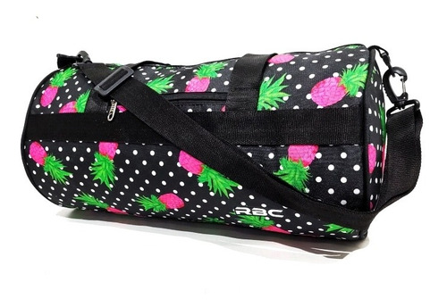 Bolso Cilindro Gimnasio Estampado Deportivo Urbano 372