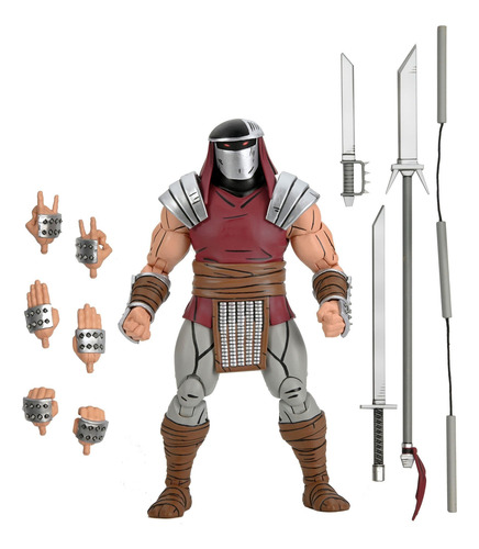 Action Figure Tartaruga Ninjas Neca Tmnt Foot Destruidor Pé