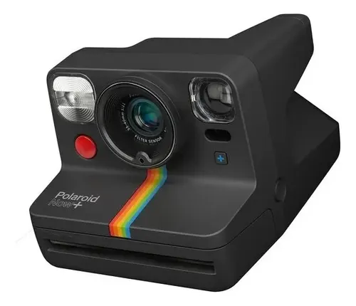 Câmera instantânea Polaroid Originals NOW+ preta | Parcelamento