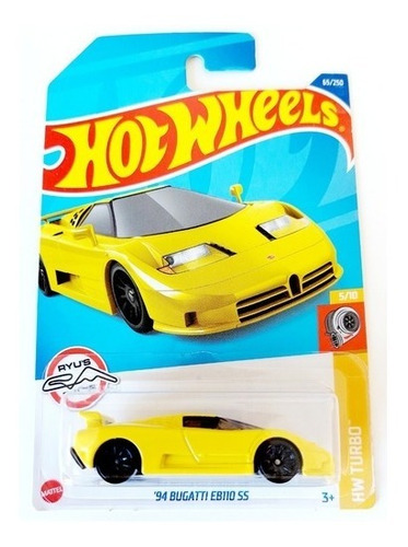 Hot Wheels ´94 Bugatti Eb110 Ss Amarillo 2022