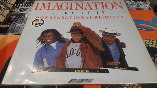 Imagination All The Hits Hot Sensational Re Mixes Lp Vinilo
