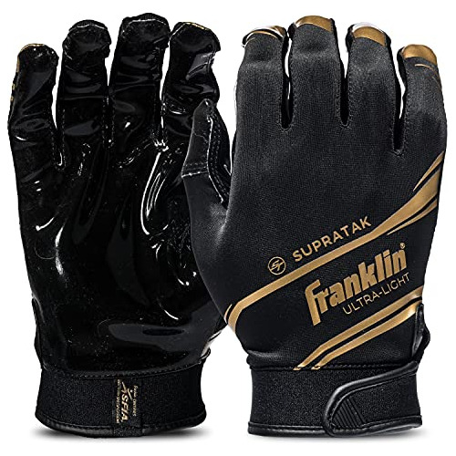 Guantes Para Receptor De Fútbol Supratak De Franklin Sports,