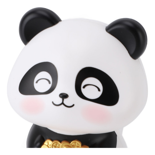 Estatua Con Diseño De Panda Alimentada Por Energía Solar Par