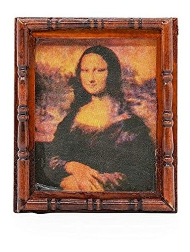 Casas Para Muñecas Y Muñecos Cuadro De La Monalisa