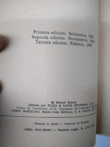 Redoble Por Rancas , Manuel Scorza (Usado)