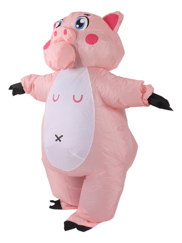 Muñeca Inflable Con Disfraz De Cerdo Rosa De Unveil