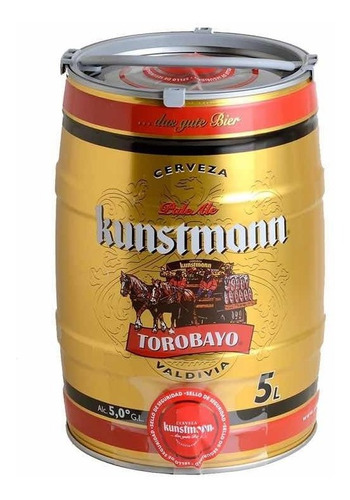 Oferta! Barril Cerveza Kunstmann 5l Importado Belgrano Envio