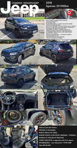 Jeep Compass Night Eagle Diesel 2018