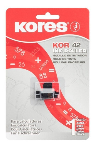 Rodillo Entintador Ink Roller Kor 42 Sumadora Calculadora C