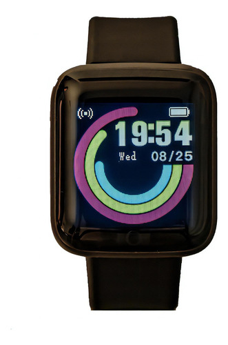 Reloj Inteligente y68 Smartwatch  Negro