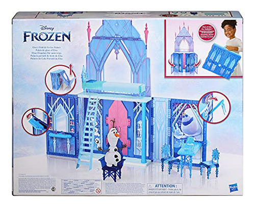 Castillo Plegable De Elsa De Frozen 2