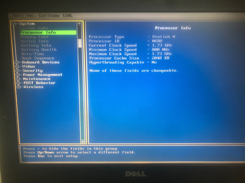 Notebook Dell Latitude 120l Preto (Usado)