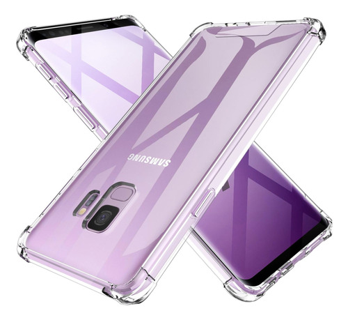 Forro Bryp Samsung S9 Antigolpes Silicone Cover Transparente