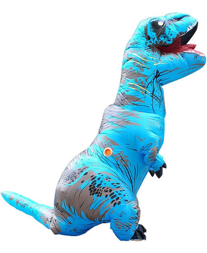 Divertido Disfraz Inflable De Dinosaurio Kinquinn Para Adult