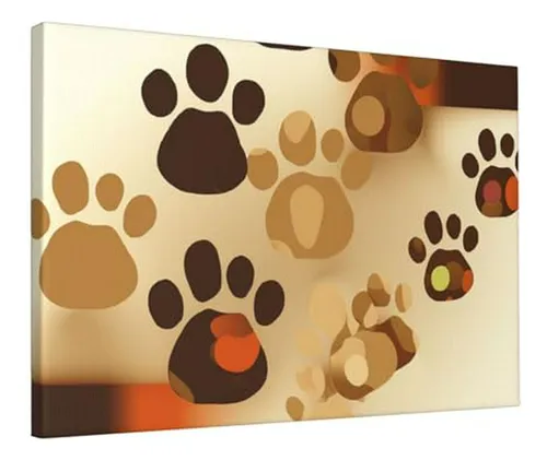 Cuadro De Huellas De Mascotas, Compatible Con Cualquier Ambi