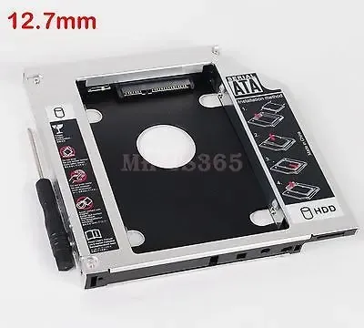 Poppstar Caddy per SSD HDD disco rigido 2,5 (7 mm, 9,5 mm, 12,5 mm) Adattatore notebook HDD al posto del lettore DVD / slot CD Sata 3 da 12,7 mm (per portatile ecc Poppstar Caddy per SSD HDD disco rigido 2,5 (7 mm, 9,5 mm, 12,5 mm) Adattatore notebook HDD al posto del lettore DVD / slot CD Sata 3 da 12,7 mm (per portatile ecc