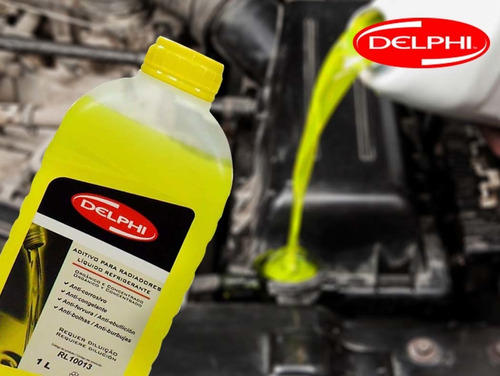 Liquido Refrigerante Delphi 1 Litro Puro (amarillo)
