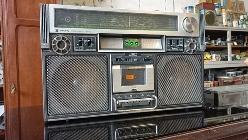 Antiguo Radiograbador Radio Jvc  838w Vintage Viejo Boombox