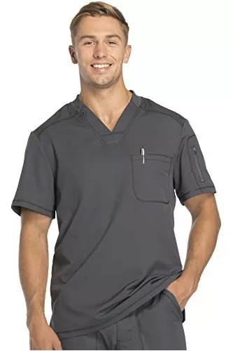 Camisa médica Dickies EDS Signature STRETCH con cuello en V y 5 bolsillos  para hombre