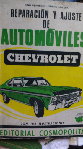 Manual De Mecanica Chevrolet Motores 230 Y 250  7 Bancadas