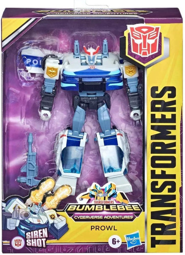 Prowl Transformers Cyberverse Adventures Clase Deluxe