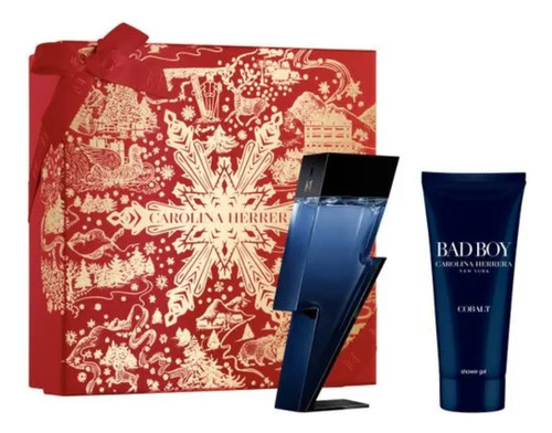 Ch Bad Boy Cobalt Electrique Edp (2 Produtos)
