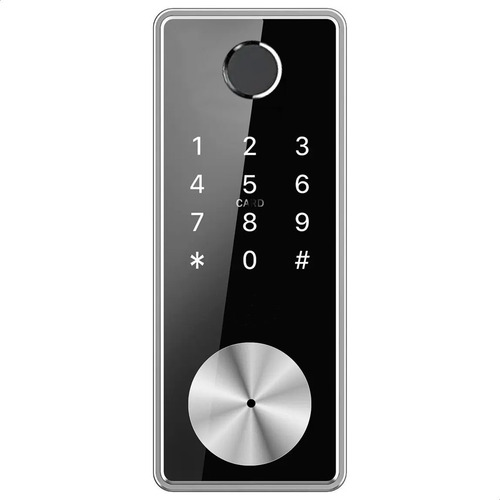 Imagen 3 de 10 de Cerradura Smart T11b Bluetooth Huella Tarjeta Exterior Codig