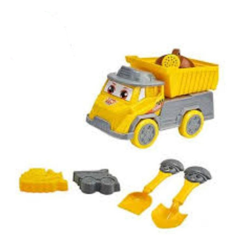 Set Juego De Playa Con Figura De Camión De Construcción
