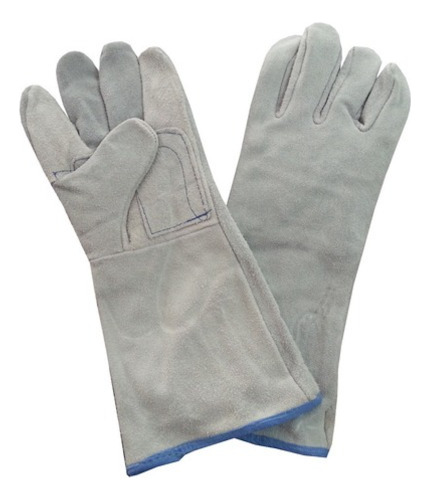 Par De Guantes Carnaza Soldador 16 