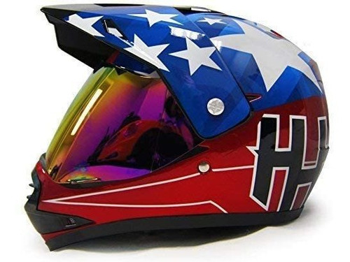 Hhh Dot Youth Helmet Para Dirtbike Atv Motocross Mx Mot...