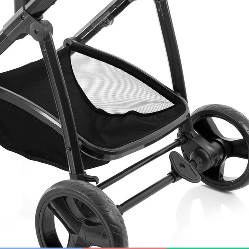 Carrinho De Bebe Travel System Vip Duo Preto Voyage
