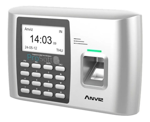 Reloj Control Horario Biometrico Huella Anviz A300