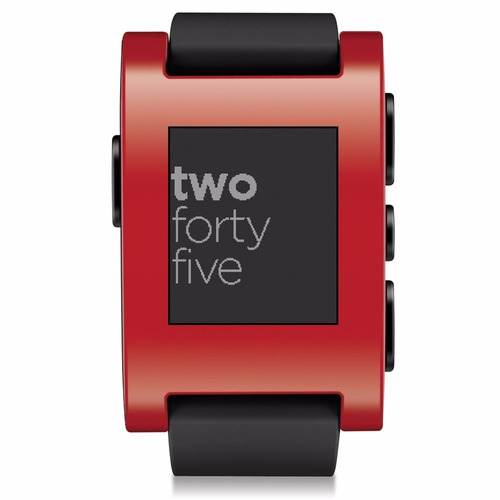 Smartwatch Pebble Compatible iPhone Android Apple Watch