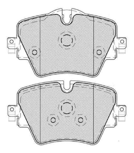 Pastilla De Freno Bmw Serie 5 520 D X Drive 2016/ Delantera