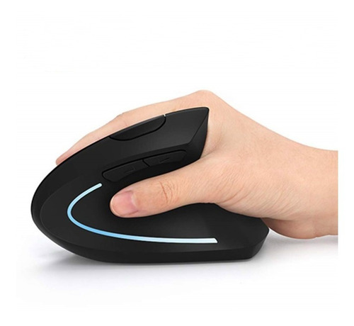 Imagen 7 de 10 de Ratón Óptico Ergonómico Vertical Inalámbrico 2,4ghz Premium