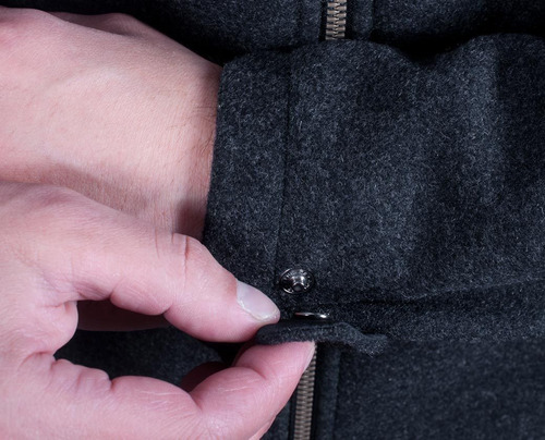 Campera Ansilta Tarwa Urbana Cortavientos Lana Merino