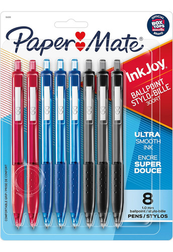 Inkjoy 300rt Bolígrafos Retráctiles, Punta Media, Tin...