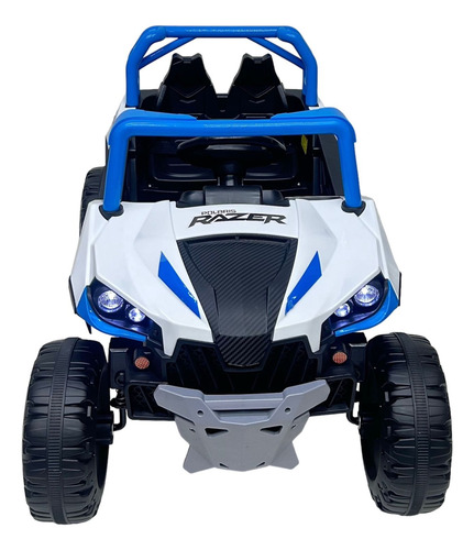 Carro Montable Eléctrico Razer Para Niños,control Azul (Usado)