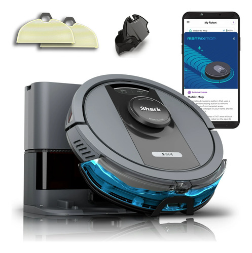 Aspiradora Robot Shark 2 En 1 C/ Vaciado Automatico Rv2400ws