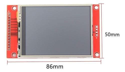 Fainwan Ili Spi Tft Lcd Pantalla Panel Touch Módulo 240x320
