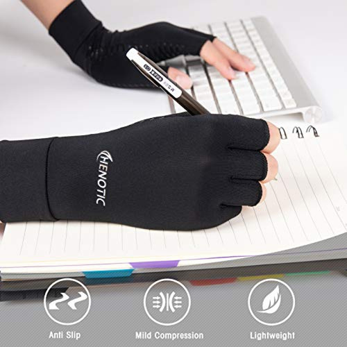 Guantes De Compresión Henotic 2 Pares De Guantes De Cobre Pa