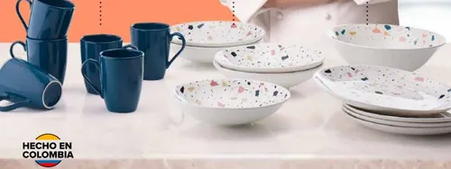 Vajilla terrazo hot sale