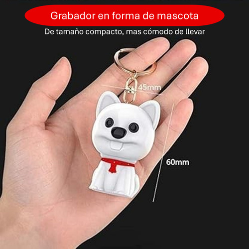 Grabador Micrófono Espía Llavero Oculto 16gb Digital F12 D