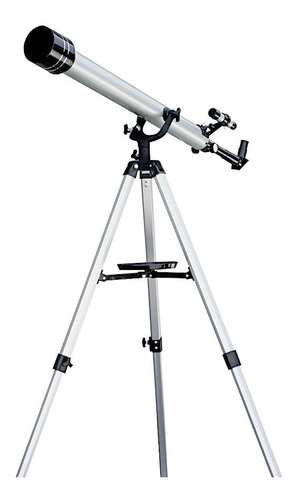 Telescópio Astronômico Refrator Luneta Alumínio 675x 900mm